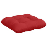 Cuscini per Seduta 4 pcs Rosso 45 x 45 x 12 cm Tessuto