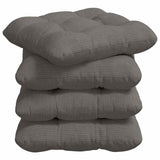 Cuscini per Seduta 4 pcs Grigio chiaro 45 x 45 cm
