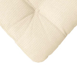 Cuscini per Seduta 4 pcs Crema 45 x 45 cm Tessuto in Cords