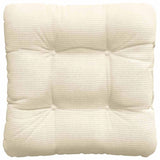 Cuscini per Seduta 4 pcs Crema 45 x 45 cm Tessuto in Cords