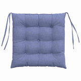 Cuscini per Seduta 2 pcs Blu jeans 40 x 40 x 6 cm Tessuto