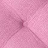 Cuscini per Seduta 2 pcs Rosa 40 x 40 x 6 cm Tessuto