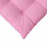 Cuscini per Seduta 2 pcs Rosa 40 x 40 x 6 cm Tessuto