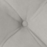 Cuscini per Seduta 4 pcs Grigio chiaro 40 x 40 x 6 cm