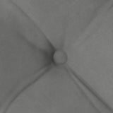 Cuscini per Seduta 4 pcs Grigio scuro 40 x 40 x 6 cm Microfibra