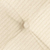 Cuscini per Seduta 4 pcs Crema 40 x 40 x 6 cm Tessuto in Cords