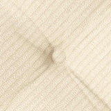 Cuscini per Seduta 4 pcs Crema 40 x 40 x 6 cm Tessuto in Cords