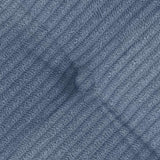 Cuscini per Seduta 4 pcs Blu 40 x 40 x 6 cm Tessuto in Cords