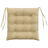 Cuscini per Seduta 4 pcs Grigio Verde 40 x 40 x 6 cm