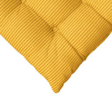 Cuscini per Seduta 4 pcs Giallo Chiaro 40 x 40 x 6 cm