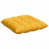 Cuscini per Seduta 4 pcs Giallo Chiaro 40 x 40 x 6 cm