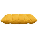 Cuscini per Seduta 4 pcs Giallo Chiaro 40 x 40 x 6 cm