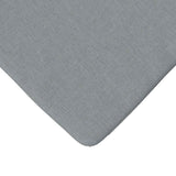 Cuscini per Seduta 4 pcs Grigio chiaro 40 x 40 x 3 cm Tessuto