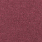 Cuscini per Seduta 4 pcs Rosso Vino 40 x 40 x 3 cm Tessuto
