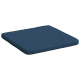 Cuscini per Seduta 4 pcs Blu 40 x 40 x 3 cm Tessuto