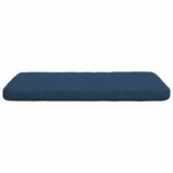 Cuscini per Seduta 4 pcs Blu 40 x 40 x 3 cm Tessuto