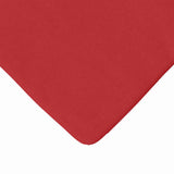 Cuscini per Seduta 4 pcs Rosso 40 x 40 x 3 cm Tessuto