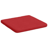 Cuscini per Seduta 4 pcs Rosso 40 x 40 x 3 cm Tessuto