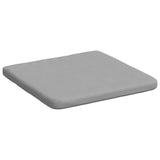 Cuscini per Seduta 4 pcs Grigio Nuvola 40 x 40 x 3 cm Tessuto