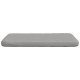 Cuscini per Seduta 4 pcs Grigio Nuvola 40 x 40 x 3 cm Tessuto