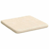 Cuscini per Seduta 4 pcs Crema 40 x 40 x 3 cm Tessuto in Cords