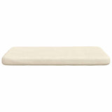 Cuscini per Seduta 4 pcs Crema 40 x 40 x 3 cm Tessuto in Cords