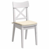 Cuscini per Seduta 4 pcs Crema 40 x 40 x 3 cm Tessuto in Cords