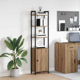 Armadio per Libri Rovere artigianale 40 x 24 x 161 cm
