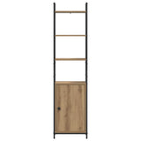 Armadio per Libri Rovere artigianale 40 x 24 x 161 cm