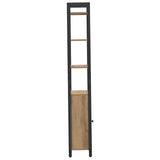 Armadio per Libri Rovere artigianale 40 x 24 x 161 cm