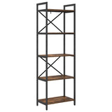 Libreria Rovere fumé 56 x 34 x 171 cm Legno truciolato