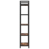 Libreria Rovere fumé 56 x 34 x 171 cm Legno truciolato