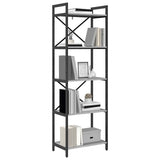 Libreria Grigio Sonoma 56 x 34 x 171 cm Legno truciolato