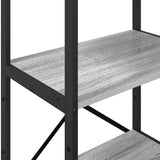 Libreria Grigio Sonoma 56 x 34 x 133,5 cm Legno truciolato