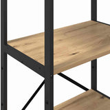 Libreria 4 livelli 56 x 34 x 133,5 cm Legno truciolato