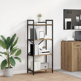 Libreria 4 livelli 56 x 34 x 133,5 cm Legno truciolato
