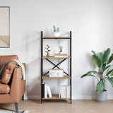 Libreria 4 livelli 56 x 34 x 133,5 cm Legno truciolato