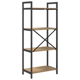 Libreria 4 livelli 56 x 34 x 133,5 cm Legno truciolato