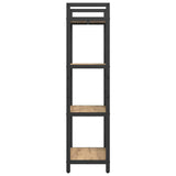 Libreria 4 livelli 56 x 34 x 133,5 cm Legno truciolato