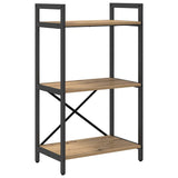 Libreria 3 livelli 56 x 34 x 96 cm Legno truciolato