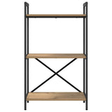 Libreria 3 livelli 56 x 34 x 96 cm Legno truciolato