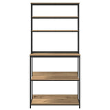 Mensola da cucina 5 livelli 80 x 40 x 168 cm Legno truciolato