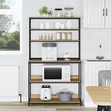 Mensola da cucina 5 livelli 100 x 40 x 168 cm Legno truciolato