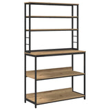 Mensola da cucina 5 livelli 100 x 40 x 168 cm Legno truciolato
