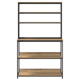 Mensola da cucina 5 livelli 100 x 40 x 168 cm Legno truciolato