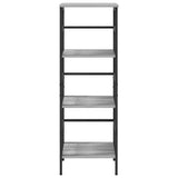 Libreria Grigio Sonoma 40 x 29,5 x 115 cm Legno truciolato