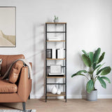 Libreria 4 livelli 40 x 29,5 x 149 cm Legno truciolato