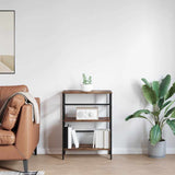 Libreria Rovere fumé 60 x 29,5 x 81 cm Legno truciolato