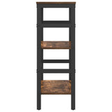 Libreria Rovere fumé 60 x 29,5 x 81 cm Legno truciolato