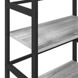 Libreria Grigio Sonoma 60 x 29,5 x 81 cm Legno truciolato